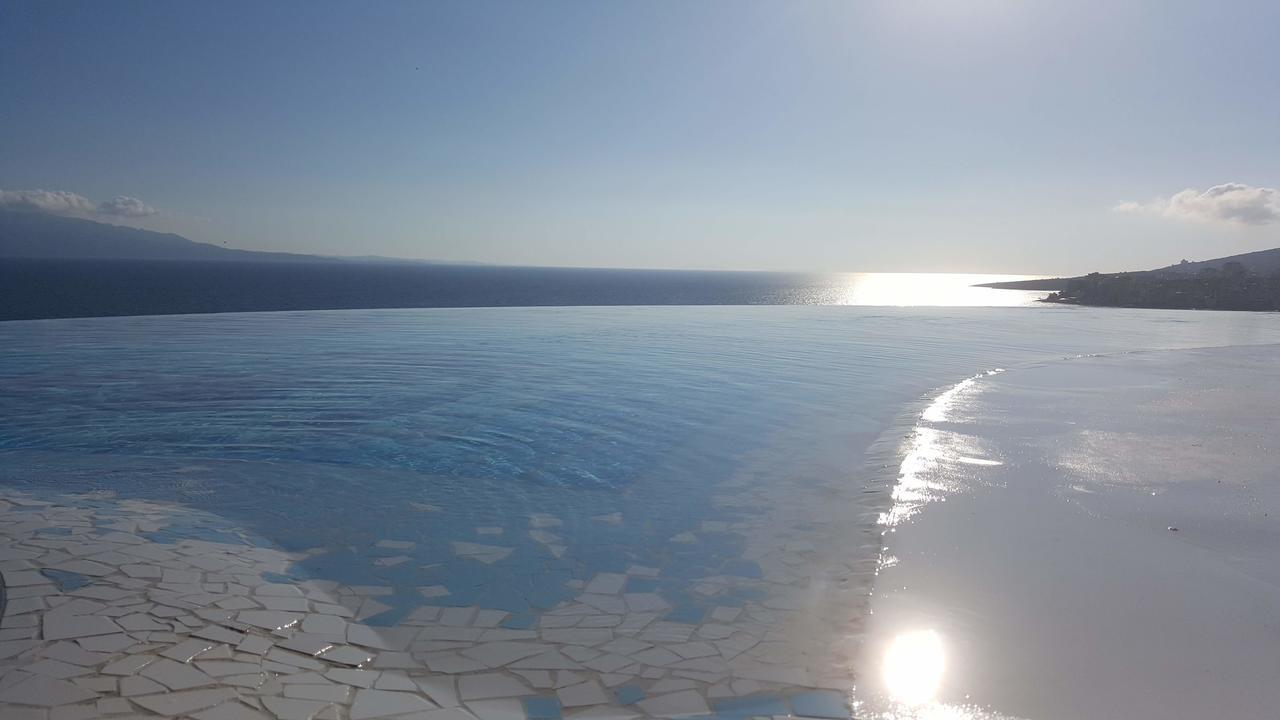 Sunset Apartment Saranda Bay ภายนอก รูปภาพ